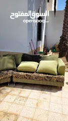  4 Sofa Set for Sale طقم كنب للبيع بيع الطقم كامل مع جزء جزء الطقم كامل - 100 ريال عماني (قابل للتفاوض)