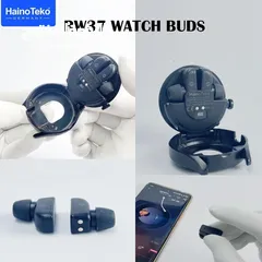  5 SmartWatch Connectée HainoTeko RW37 avec Écouteurs Intégrés de Façon Moderne – ساعة ذكية مع سماعات م