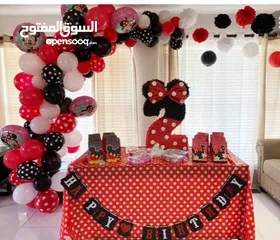  26 Kids birthday balloons & Anniversary setup استئجار بالونات الأطفال