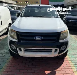  2 Pickup ford ranger diesel 4x4 3.2L 2015 Gcc full options