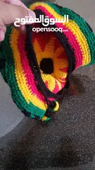  2 bob Marley Jamaican cap .