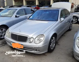  2 مرسيدس  E200 2005 بانوراما للبيع او البدل