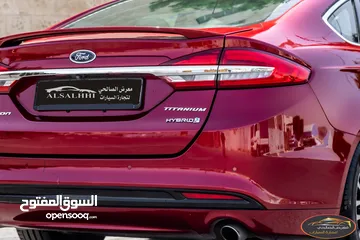 8 Ford Fusion Titanium 2017  يمكن التمويل بالتعاون مع المؤسسات المعتمدة لدى المعرض