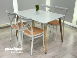  12 عروض على الأطقم (طاولة + كراسي ) باسعار ابتداء من 89دينار فقط لا غير!!