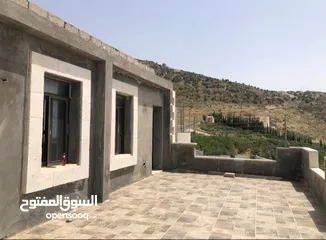  9 مزرعه للبيع في السلط مساحة الأرض 4218م مساحة البناء 450م