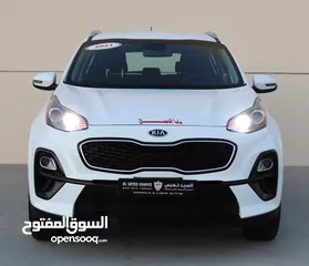  1 KIA SPORTAGE 2021 GCC EXCELLENT CONDITION WITHOUT ACCIDENT