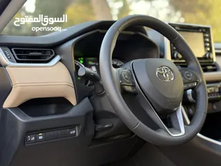  26 تويوتا راف فور 2022 نخب اوووول كلين تايتل عداد قليل فل كامل xle لون كحلي غرفه بيج جمرك حره جديد