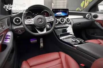  4 Mercedes C200 2019 Amg kit mild hybrid Night Package وارد الوكالة غرغورية