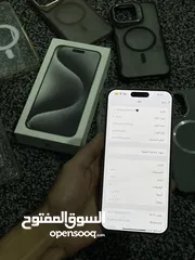  3 iPhone 15 pro max  256g Battery 100