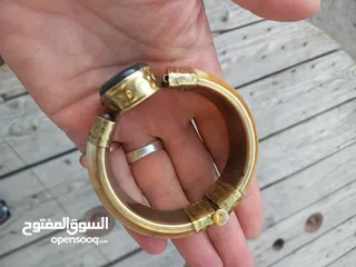 4 سواره نسائي. نحاس وحجر عقيق