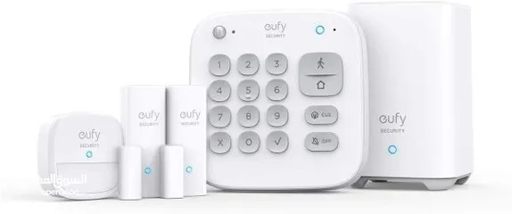  2 Anker Eufy Wire Free 5 Piece Home Security solution Kit whole- Home Coverage  تغطية المنزل بالكامل
