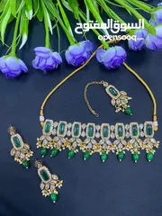  14 kundun,polki,mirror necklaces