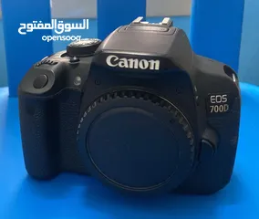  2 Canon 700D Body only like new condition