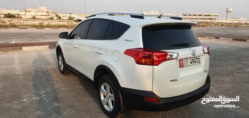  11 نظيفة أول مالك أستخدام GCC خليجي RAV 4 2013