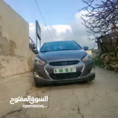  1 اكسنت 2016 بالرخصه فل الفل بدون فتحه فقط  دهان شركه فحص نخب