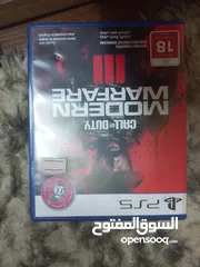  1 call of Duty Modern Warfare 3 و red dead  redemption للبيع