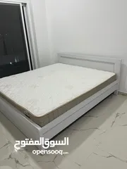  2 (Bed + Foam mattress +cabinet +chairs +table +vacuum)