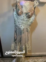  3 فساتين سهره استعمال نطيف