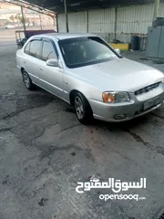  14 هونداي فيرنا موديل 2000  جير اوتوماتيك  للبيع كاش