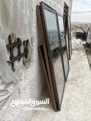  3 ، شبابيك المنيوم دبل مع ابواب المنيوم دبل