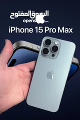  6 متوفر  iphone 15promax  سعة تخزين 256  بطارية 86/: بلميه  جهاز غير مفتوح وغير مستبدل قطع