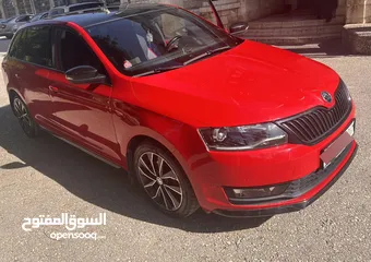  1 سكودا رابيد 2017 مونتي كارلو سبورت بانوراما بصمة ماشية 60000 ماتور 1000 تيربو