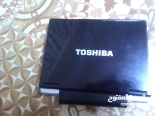  1 كمبيوتر محمول toshiba للبيع بسعر  30