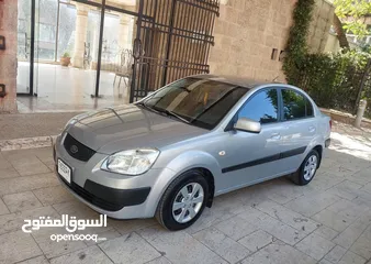  1 كيا ريو موديل 2009 بنزين اتوماتيك