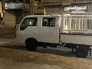  10 بيكم كيا بنجو فرونتير دبل كبين موديل 2002