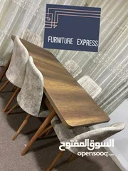  27 طاولات طاولة سفرة صناعة تركيا مع 6 كراسي صناعة تركيا الطاولات مع 6 كراسي