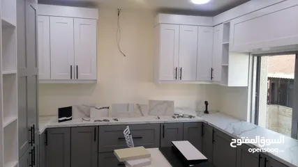 6 مطبخ خشب للبيع (مطبخ عرض غير مستعمل)