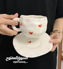  11 مقات وصحون وفناجين سيراميك - مخصصة!  Ceramic Mugs, Plates & Cups – Custom!