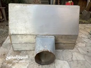  3 هود ستينلس ستيل يصلح لعمل المطاعم