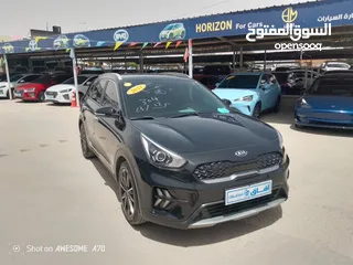  6 كيا نيرو هايبرد 2021 فحص 7جيد لون اسود مميزه للبيع مجمرك أو بدون جمرك للإعفاءات من المستورد مباشره