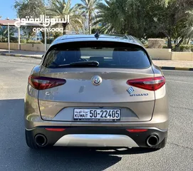  13 Stelvio 2018 118km only perfect conditions fully loaded regular agency service