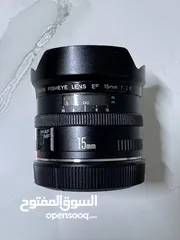  1 عدسة فيش اي 15mm