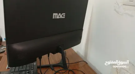  2 شاشة كمبيوتر mag بتردد 75 هيرتز و27 بوصة