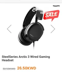  1 سماعات جيمنج steelseries  . gaming headphones