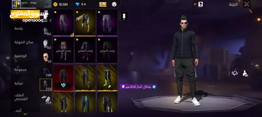  6 حساب فري فاير نارررر حرق سوق لحق حالك