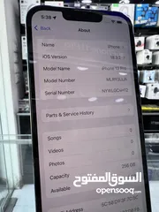  12 Used iPhone 13 Pro (256 GB) ايفون 13 برو  256 جيجابايت مستعمل بحالة ممتازة  غير مفتوح او مصلح نهائي