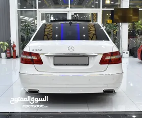  16 Mercedes Benz E300 ( 2013 Model ) in White Color GCC Specs