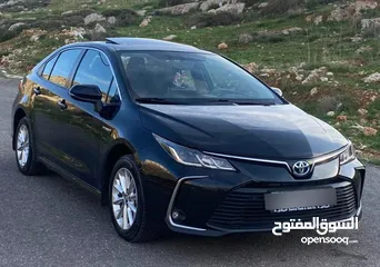  4 ‏ Corolla Hybrid 2019 ‏Toyota تويوتا كورولا هايبرد 2019  وارد المركزية  مالك شخص واحد فقط
