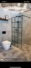  18 aluminium glass and wood cabinet