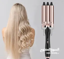  12 فير ثلاثي ماركة انزو الايطالي  مع هدية سيروم لعلاج الشعر المتقصف  صففي شعرك بسهولة مع الفي
