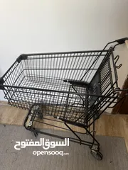  1 عربت تسوق بان الأسود السعر قابل للتفاوض بي شي بصيط
