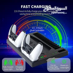  4 Oivo Multifunctional Cooling Stand Ps5 - شاحن و مبرد لسوني 5 !