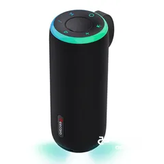  1 Bluetooth speaker Ready to Ship Power portable wireless fabric speaker waterproof IPX4 RGB light blu
