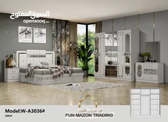  10 Latest modern design 2024 bedroom set