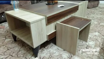  12 طاولات وسط مع سيرفس