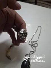  12 خواتم فضه مرصعه باحجار كريمه
